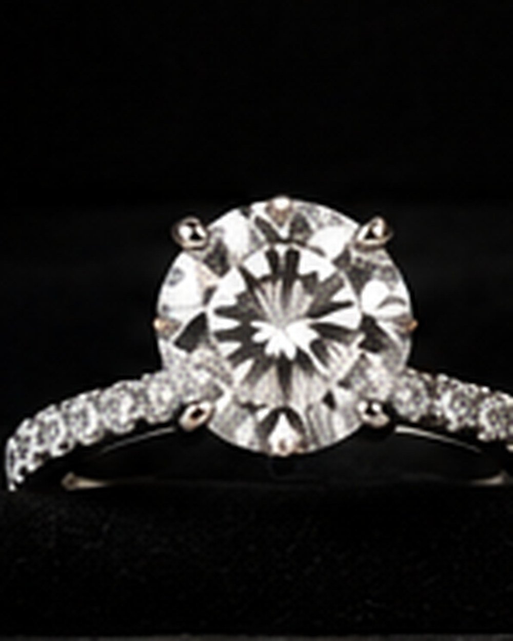 Brilliant-Cut Solitaire Ring, view 2 of 3