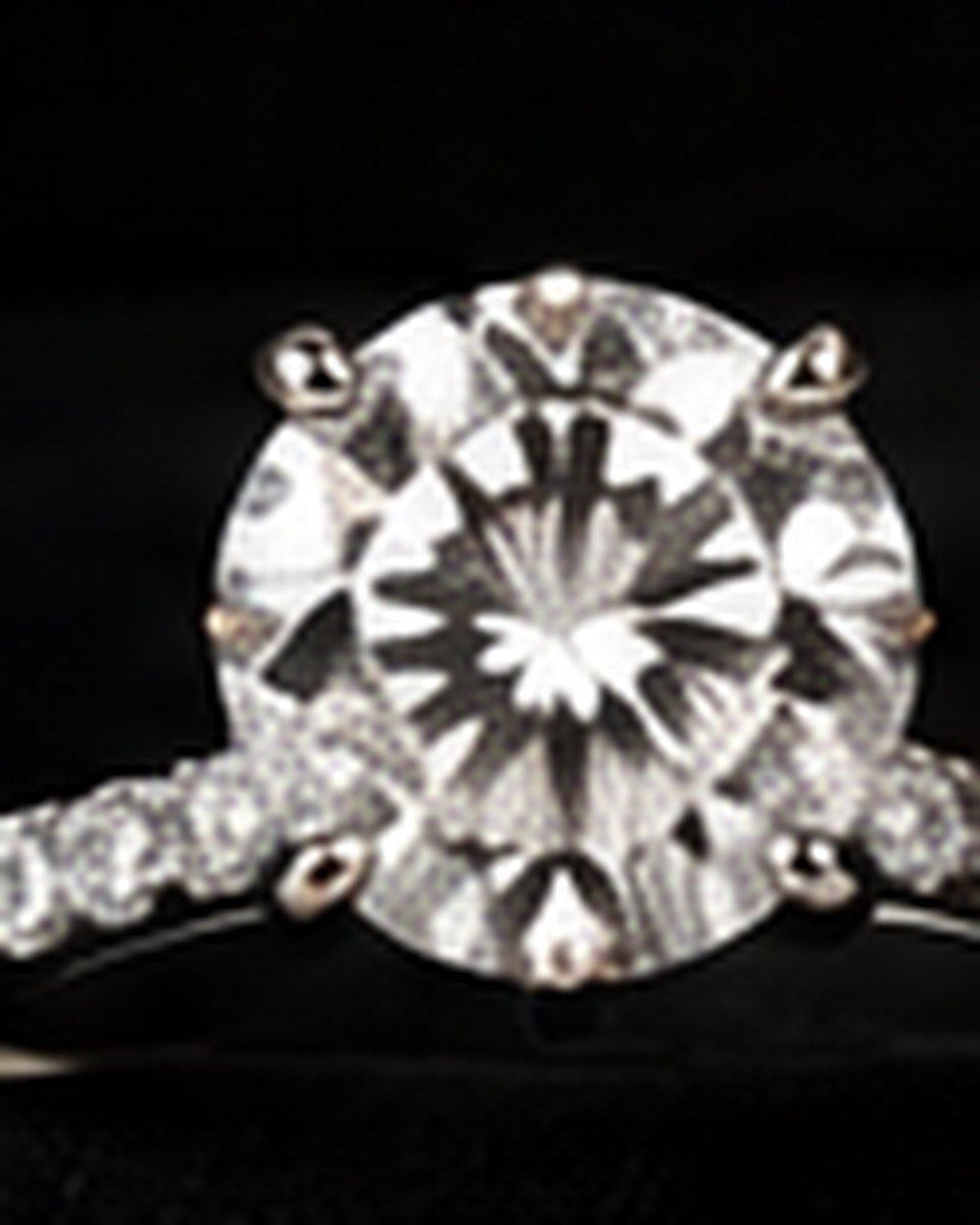 Brilliant-Cut Solitaire Ring, view 3 of 3